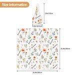 Ensemble personnalisé de couvertures et de bonnets à nœuds avec nom Décoration de la chambre d'enfant Douceur de bébé Anniversaire Cadeau de Noël pour nouveau-né