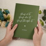 Personalised Pray on It Prayer Devotional Journal with Name Bible Study Accessory Baptism Birthday Gift for Christians