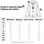 Sweat à Capuche de Sport Unisexe Personnalisé avec Nom et Numéro Épique Cadeau Anniversaire pour Amateur de Ballon de Sport