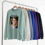 Personalisiertes Mutter und Sohn Foto Weiches Sweatshirt Hoodie mit Text Alltagskleidung Geburtstag Weihnachten Geschenk für Kinder Familie