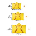 This Is My Territory - Personalized Player Sport Hooded Blanket