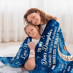 Personalised Starry Sky Moon Cartoon Character Soft Throw Blanket with Name and Text Home Decor Daily Use Birthday Gift for Kids Moms