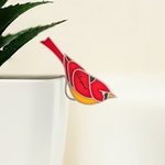 Personalized Stained Monarch Butterfly Bee Suncatcher with Name Garden Pot Decoration Birthday Gift for Women Gardeners