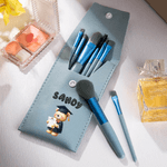 Sac à pinceaux de maquillage avec 8 pinceaux de maquillage Cadeau de fin d'études pour les diplômés et les amoureux de la beauté