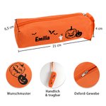 Personalisierte Halloween Kürbis-Schnitzwerkzeuge 7-teiliges Schnitzset mit Namen und Aufbewahrungstasche Halloween Geschenk für Familie Kinder