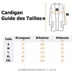 Cardigan Personnalisé avec 1-3 Photos de l'Animal de Compagnie et Noms Brodés Cadeau d'Anniversaire pour les Propriétaires d'Animaux de Compagnie