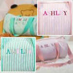 Personalized Baby Travel Duffle Bag Weekender Overnight Bag with Embroider Name Water Resistant Large Capacity for Baby Shower Gift