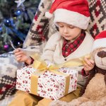 Personalised Christmas Theme Cute Santa Claus Wrapping Paper with Name Holiday Decor Christmas Gift for Family Friends