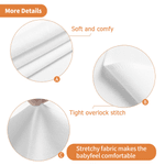 Personalised Bee Flower 100% Cotton Swaddle Blanket and Knot Hat Set with Name Birthday Baby Shower Gift for Newborns Babies