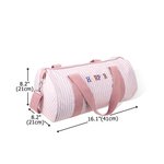 Personalized Baby Travel Duffle Bag Weekender Overnight Bag with Embroider Name Water Resistant Large Capacity for Baby Shower Gift