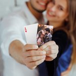 Carte da gioco personalizzate con nome e data Anniversario di matrimonio Regalo di compleanno per una coppia, un amico e una famiglia