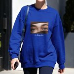 Personalized Ocean Eyes Multicolour T-shirt Sweatshirt Hoodie with Text and Photo Christmas Birthday Anniversary Gift for Family Friends