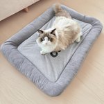 Personligt ben hund tassavtryck mjuk husdjursbäddmatta med namn utomhusaktiviteter husdjursfest födelsedagspresent för husdjursägare älskare