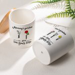 Personalized Multiple Styles 1-12 Birth Flowers Names Planter Pot with Drainage Hole and Base Mother's Day Gift for Mom Grandma