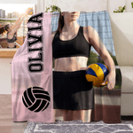Personalisierte Sport Foto weiche Decke mit Namen Home Decor Geburtstag Weihnachten Geschenk für Sportfans