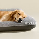 Personligt ben hund tassavtryck mjuk husdjursbäddmatta med namn utomhusaktiviteter husdjursfest födelsedagspresent för husdjursägare älskare