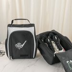 Personalized Embroidered Monogrammed Golf Shoes Bag with Text Multi Compartment Sports Accessories Birthday Gift for Golf Lovers