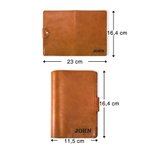 Gepersonaliseerde Echt Leer Golf Scorekaart- en Afstandsboekhouder met Gegraveerde Naam Verjaardag of Wedstrijddagcadeau voor Heren en Golfliefhebbers