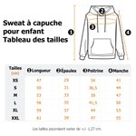 Sweat-shirt Personnalisé avec Texte et Photo Cadeau d'Anniversaire et de Noël pour Enfant Famille