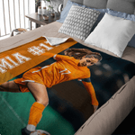 Personalisierte Sport Foto weiche Decke mit Namen Home Decor Geburtstag Weihnachten Geschenk für Sportfans