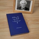 Personalized Letter to Family A5 Grief Journal Notebook with Name and Title Memorial Bereavement Gift for Loss of Dad Mom Husband Son