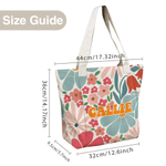 Personalised Multicolour Summer Flower Yoga Mat Tote Bag with Name Yoga Accessories Birthday Sports Christmas Gift for Women Yoga Lovers
