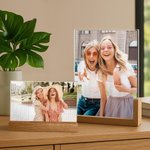 Personalised Dynamic Grating Lenticular Photo Frame Christmas Birthday Memorial Gift for Family Friends
