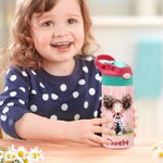 Personlig, söt, knasig, tecknad flicka, 12 oz, barnisolerad vattenflaska med namn, handtag och silikonsugrör, födelsedagspresent till skolan för flickor