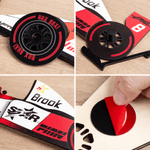 Personalisierte hölzerne Rennwagen Ornamente Untersetzer Set mit Text und Nummer Geburtstag Weihnachtsgeschenk für Rennwagen-Liebhaber