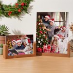 Personalised Dynamic Grating Lenticular Photo Frame Christmas Birthday Memorial Gift for Family Friends