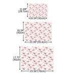 Personalised Christmas Theme Cute Santa Claus Wrapping Paper with Name Holiday Decor Christmas Gift for Family Friends