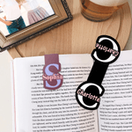 Personalized Multicolour Initial Name Magnetic Bookmark Clip Reading Accessories Birthday Christmas Gift for Bookworms