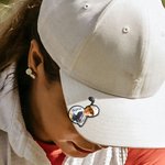 Personalized Face Photo Golf Character Golf Ball Marker Magnetic Hat Clip with Name Birthday Game Day Gift for Golf Players Lovers