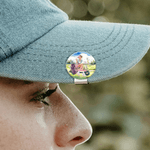 Marqueur de balle de golf magnétique avec nom Cadeau d'anniversaire et de Noël pour les amateurs de golf