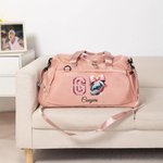 Sac de voyage de grande capacité avec nom Accessoires de voyage de loisir Cadeau pour les amoureux du sport et du voyage