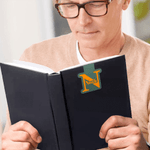 Personalized Multicolour Initial Name Magnetic Bookmark Clip Reading Accessories Birthday Christmas Gift for Bookworms