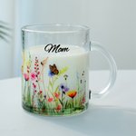 Tasse de thé botanique personnalisée avec nom Cadeau d'anniversaire pour les amateurs de jardinage