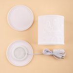 Personalized 3D Printed 1-2 Photos Luminous Relief Translucent Light Home Decoration Birthday Memorial Condolence Gift for Family Friends