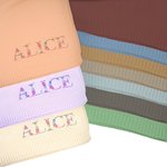 Personalized Colorful Floral Soft Cotton Knit Baby Blanket with Embroidered Name Birthday Baby Shower Gift for Newborns New Parents