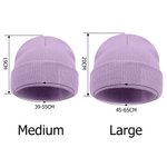 Personalized Cute Embroidered Animal Multicolour Knitted Beanie Hat with Name Warm Accessories Birthday Gift for Kids Adults