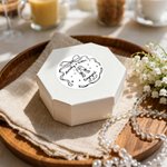 Personalised Romantic Wedding Bow Waterproof Stickers with Name Gift Decor Wedding Bridal Shower Party Favors for Couple