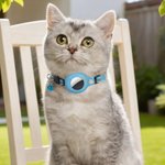 Collar reflectante multicolor personalizado para mascotas con portaetiquetas de aire y nombre Accesorios para exteriores Fiesta de mascotas Regalo de cumpleaños para dueños de mascotas