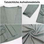Personalisierte Strickjacke mit Geburtsblume und Gesticktem Namen Alltagskleidung Geburtstagsgeschenk für Familie Freund