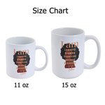 Personalized I Am Unstoppable Black Woman Journal Notebook Ceramic Mug with Name Daily Use Birthday Motivational Gift for Women