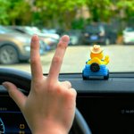 Mini anatra di gomma Jeep personalizzata con nome Interessante accessorio per auto Regalo di compleanno per proprietari di Jeep