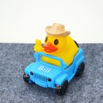 Mini anatra di gomma Jeep personalizzata con nome Interessante accessorio per auto Regalo di compleanno per proprietari di Jeep