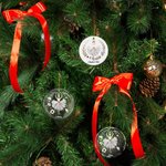 Gepersonaliseerd Ballerina Acryl Keramiek Glas Hangend Ornament met Naam Boomdecoratie Kerstcadeau voor Balletliefhebbers of Dansleraren