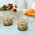 Tasse de thé botanique personnalisée avec nom Cadeau d'anniversaire pour les amateurs de jardinage