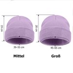 Personalisierte Beanie-Mütze Unisex mit Besticktem Tiermuster und Namen Warmes Zubehör Geburtstag Weihnachten Geschenk für Kinder Erwachsene