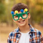 Personalized 3D-Printed Light Up Miniature Pickleball Eyeglass with Text Party Decor Christmas Gift for Pickleball Lover